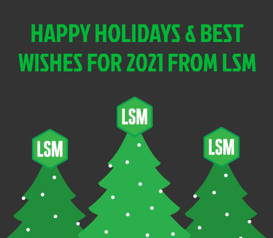 Happy holidays & Best wishes for 2021 From LSM