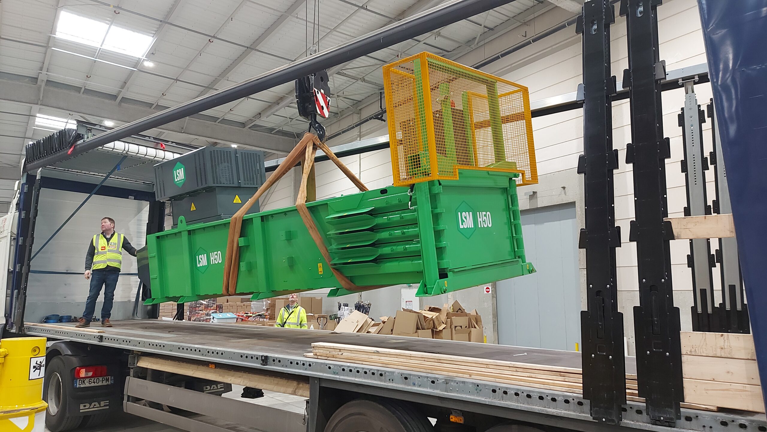 H50 Horizontal baler installation transforms waste management strategy