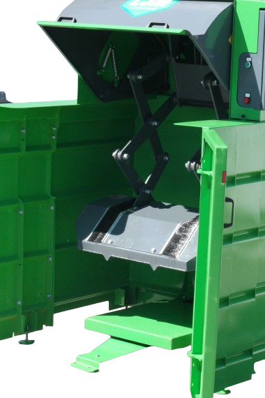 Behälter-Optimierer für 1100-Liter-Behälter Kompressionskraft