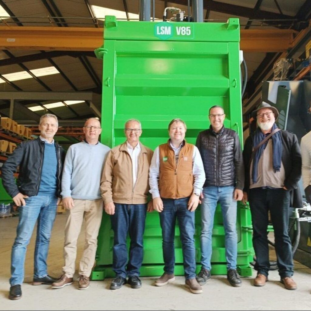 LSM Waste Baler Distributor